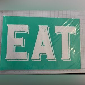 🔥3 for $20🔥 Chalk Couture EAT Silk Screen Stencil - New